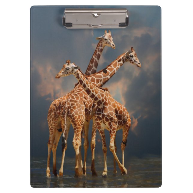 GIRAFFIC FANTASIE KLEMMBRETT (Vorderseite)
