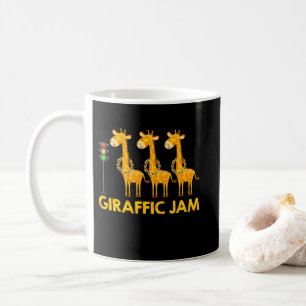 Giraffic Jam Niedlich Giraffe Traffic Light Kaffeetasse