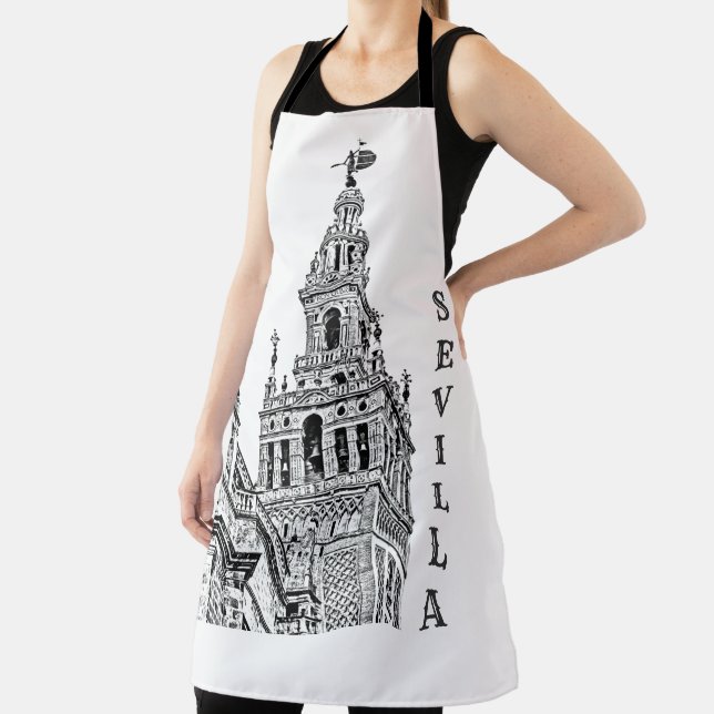 Giralda Sevilla Kathedrale. Andalusien. Schürze (InSitu)