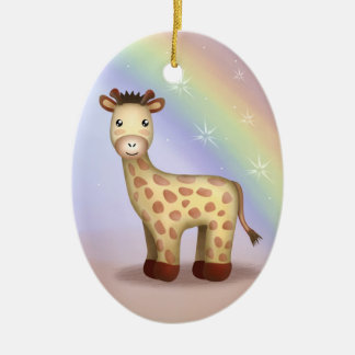 Giraldo die Giraffe - Ornamnet Keramikornament