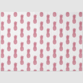 Giralrosa Glitzer Tropische Ananas Seidenpapier