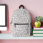 Giralrosa Leopard Print Personalisiert Bedruckter Rucksack<br><div class="desc">Freuen Sie sich auf ein klassisches Leopardendesign. Personalisieren Sie es mit einem Namen oder einem beliebigen Text Ihrer Wahl für ein freundliches Design.</div>