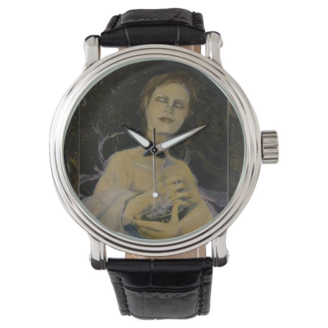 Girard Reiki Energy Healing Zen Chi Wellness Armbanduhr (Vorderseite)