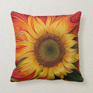Girasol Dinámico Kissen
