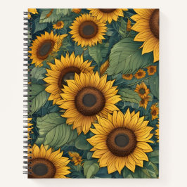 Girasoles Notizbuch