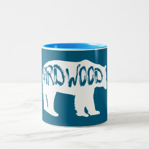 Girdwood Alaska Bear Zweifarbige Tasse