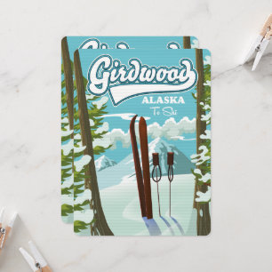 Girdwood Alaska zum Skifahren