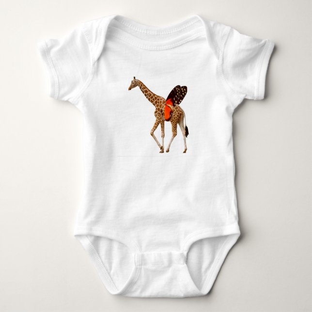 Girfly Animorph Baby Bodysuit Strampler (Vorderseite)