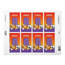 Girl 6. Geburtstag Sportbälle