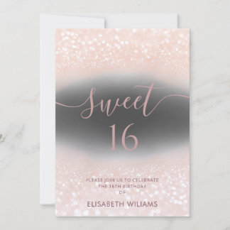 Girl-adorable Rose Einladung