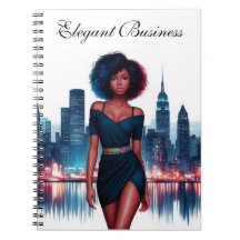 Girl African stylish Afro haar fashion business