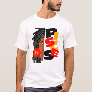 Girl Afro Girl Girl Girl Paradies T-Shirt