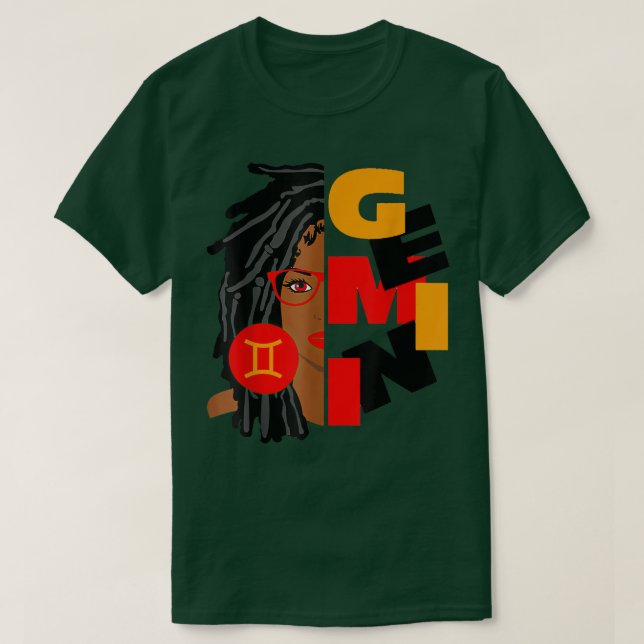 Girl Afro Girl Girl Girl T-Shirt (Design vorne)