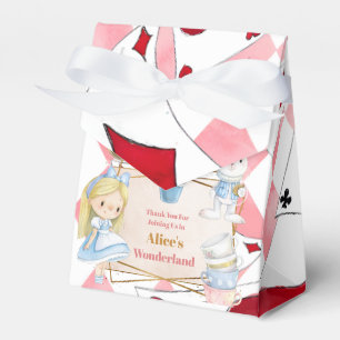Girl Alice im Wunderland Birthday Tee Geschenkschachtel