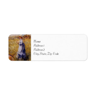 Girl-Ansammlung-Blume von Renoir