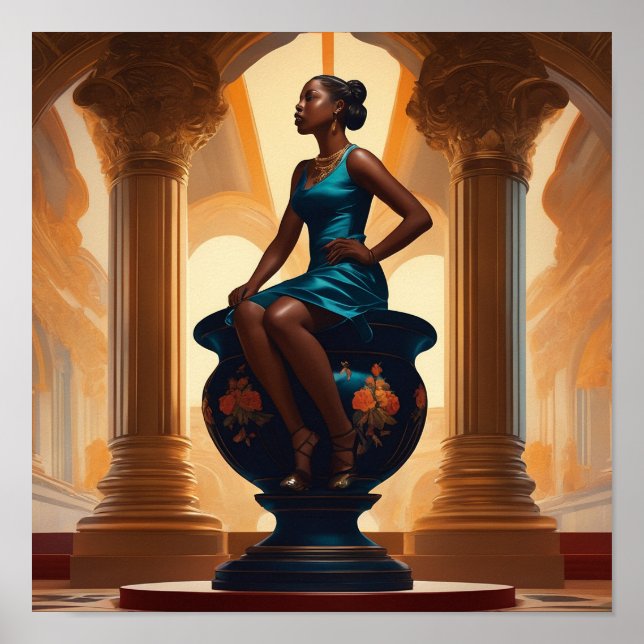 Girl Art Poster (Vorne)