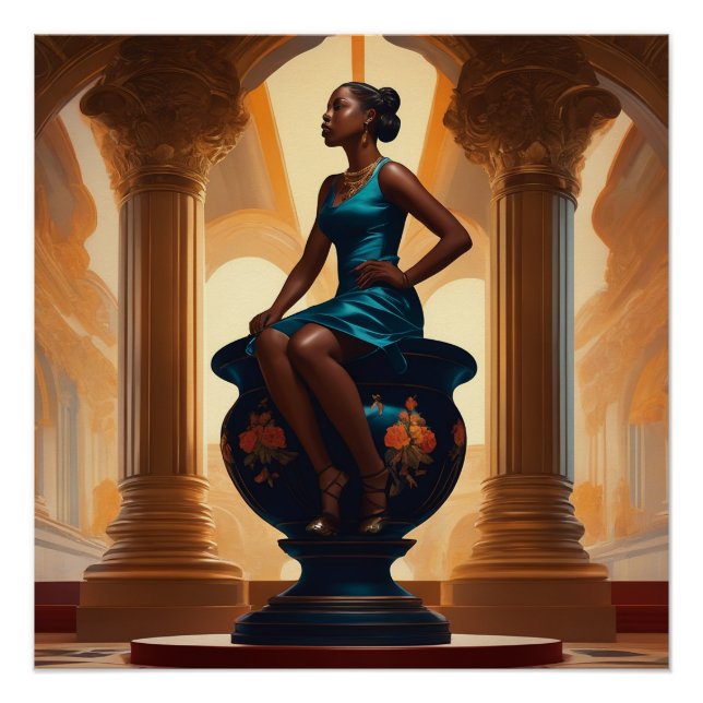 Girl Art Poster (Vorderseite)