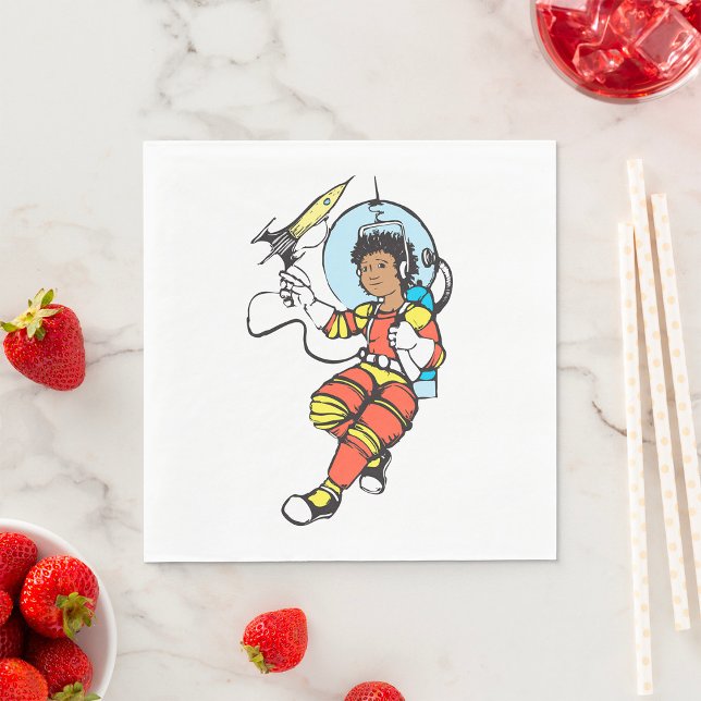 Girl Astronaut Serviette (Von Creator hochgeladen)