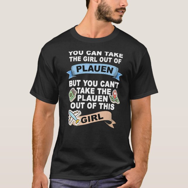 Girl aus Plauen Relocation aus Plauen T-Shirt (Vorderseite)