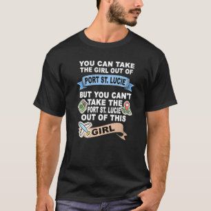 Girl aus Port St Lucie City T-Shirt