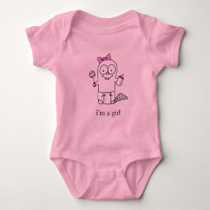 Girl Baby Beaver Strampler