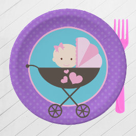 Girl Baby Doll Party Paper Teller