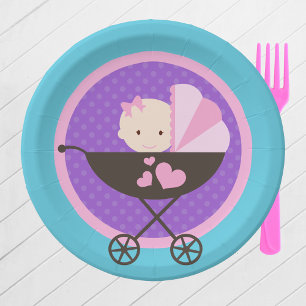 Girl Baby Doll Party Paper Teller