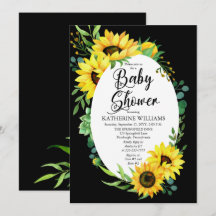 Girl Baby Dusche Eukalyptus Blütenrahmen