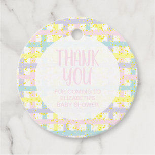 Girl Baby Dusche Vielen Dank Geschenkanhänger