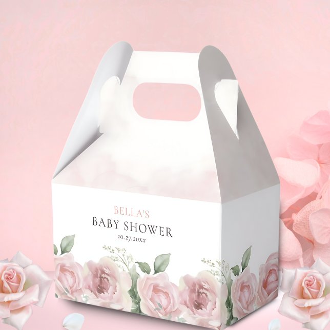 Girl Baby in Bloom Baby Dusche Danke Geschenkschachtel (Von Creator hochgeladen)