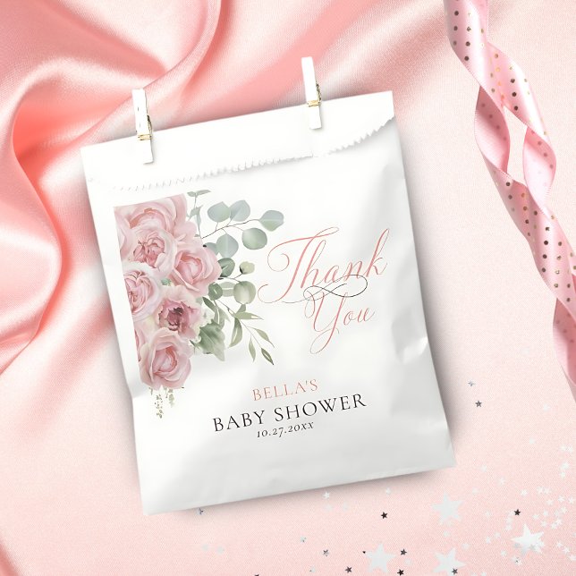 Girl Baby in Bloom Baby Dusche Danke Geschenktütchen (Von Creator hochgeladen)