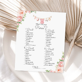 Girl Baby Kleidung Was ist in deinem Handtaschensp