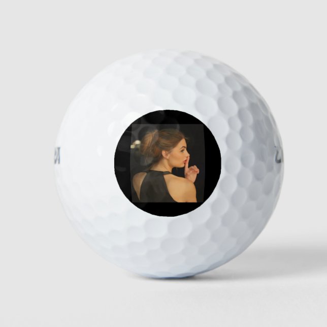 Girl Bachelor Party Golfball (Vorderseite)