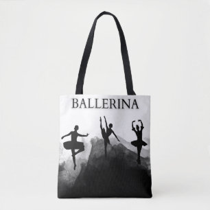 Girl Ballerina Tanz Ballettschuhe Schwarz-weiß