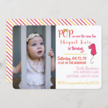 Girl Balloon-Themed First Birthday Foto