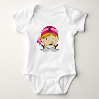Girl Bandana Pirate T-Shirt