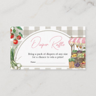 Girl Bauern vermarkten landesweit gewachsene Winde Begleitkarte