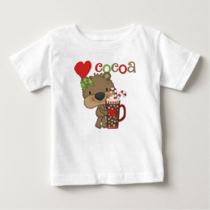 Girl Bear Kakao-Liebe Baby T-shirt