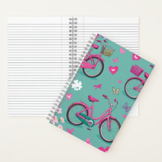 Girl Bicycle Notizbuch