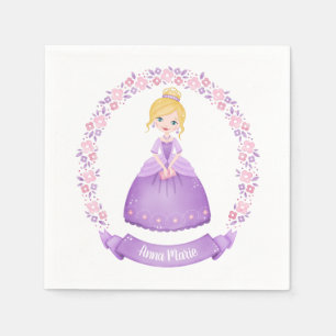 Girl Birthday Party Napkins Serviette