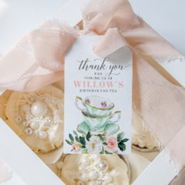 Girl Birthday Party Tee Gastgeschenk Tag Geschenkanhänger