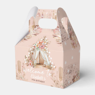 Girl Birthday Zelt Slumber Party Begrüßungsgeschen Geschenkschachtel