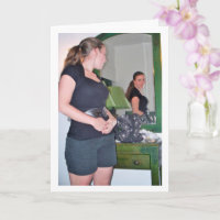 Girl-Blick in Spiegelportrait