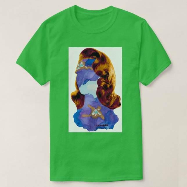 Girl Blue Romance Concierge du Casso T-Shirt (Design vorne)