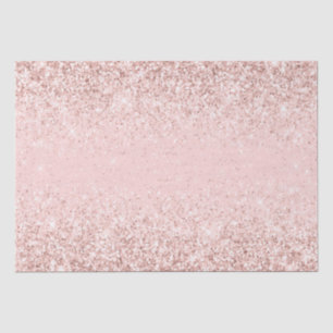 Girl Blush Pink Sparkle Glitzer Seidenpapier