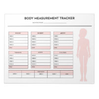 Girl Body Measurement Weight Loss Tracker Goal