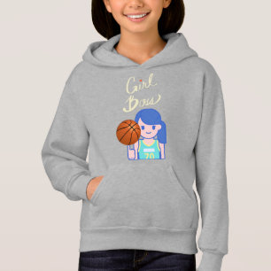 Girl Boss Basketball Hoodie