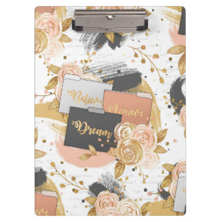 Girl Boss Clipboard - Stilvoll & Empowerment Klemmbrett