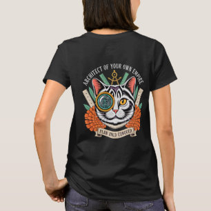Girl Boss Frauen - Planen Bauen Erobern Traditione T-Shirt