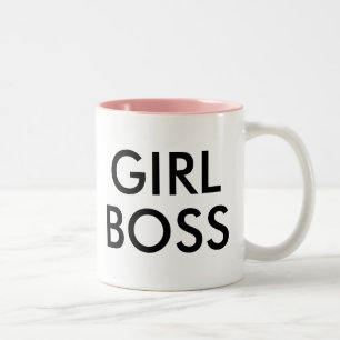 Girl Boss   Funny Spaß Slogan Tasse